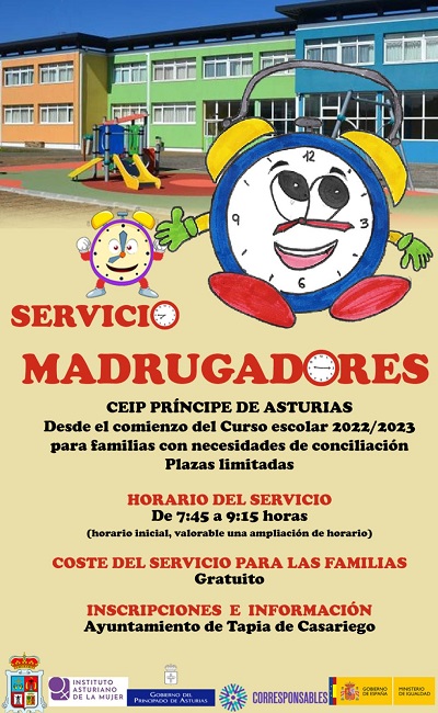 SERVICIO MADRUGADORES