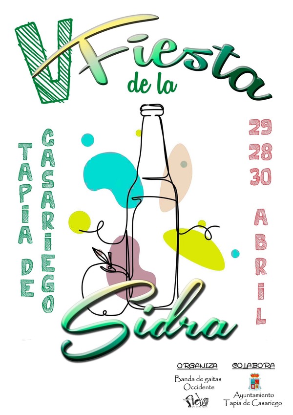 Cartel Fiesta de la Sidra