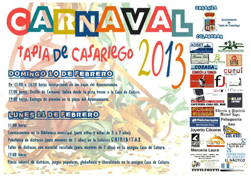 Cartel Carnaval 2013
