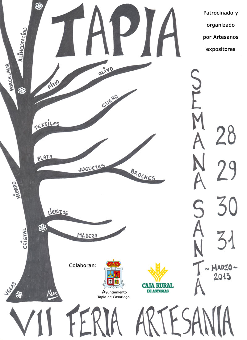 Cartel Feria Artesania VII