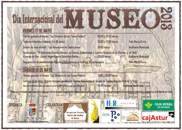 Cartel Día Internacional del Museo